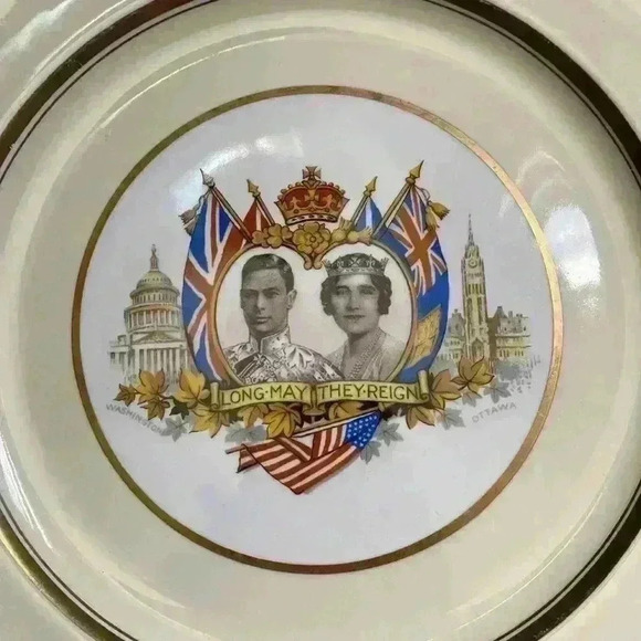 1939 Commemorative Plate King George VI  
by Pareek Johnson Bros - Picture 14 of 16